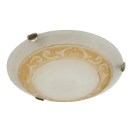 Stropnica 2x60W biela-hnedá ARABICA 1445