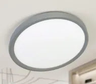 Stropné LED svietidlo 24W CCT kruh strieborné L245065