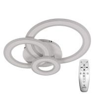 Stropné LED svietidlo J1300/WH 90W 7300lm CCT s ovládačom