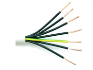 Kábel CMSM / YSLY-JZ / 7x1,5 ohybný sivý