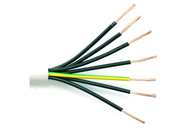 Kábel CMSM / YSLY-JZ / 7x1,5 ohybný sivý