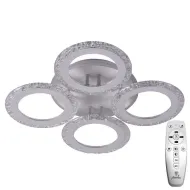 Stropné LED svietidlo J3328/W 55W 4800lm  s ovládačom