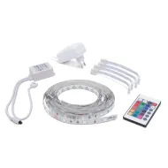 RGB LED pásik- SET 5m s diaľkovým ovládaním IP20 18W 