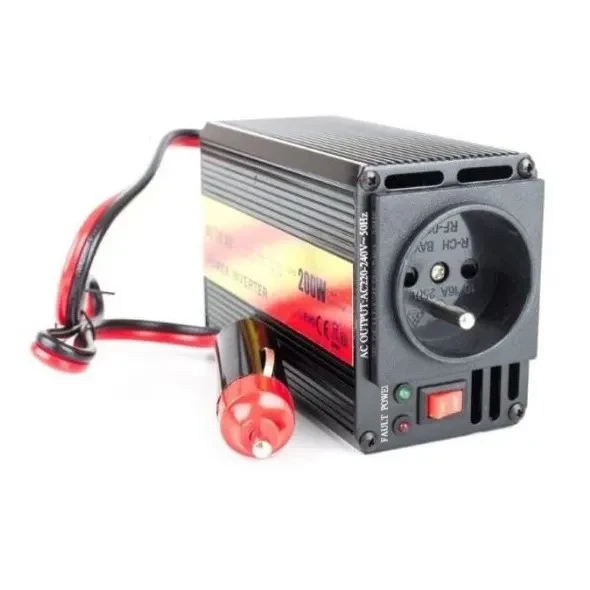 Menič napätia 12/230V 200W+USB CAR201