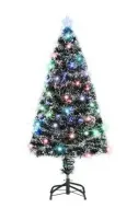 Umelý vianočný stromček IP20 120cm-optické vlákno