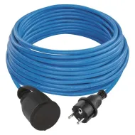 Špeciálny predlžovací kábel 20 m /1 zásuvka /modrý / 230 V  3x1,5 mm2   P01410W 