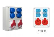 Rozvodnica R-BOX 240 (1x16/5, 1x32/5, 4x250)