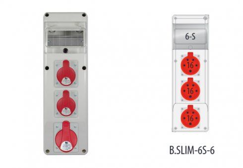 Rozvodnica R-BOX SLIM-6 (3x16/5, 6S)