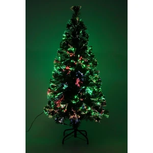 Vianočný stromček s optickými vláknami 120cm KIX120LED (farebný)