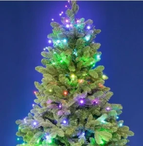 Vianočná LED reťaz SMART 96LED RGB 9,5m IP44 LEDS096V